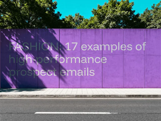 MODE : 17 exemples d’emails prospect performants