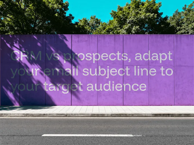 CRM vs prospectos, adapte la línea de asunto de su correo electrónico a su público objetivo