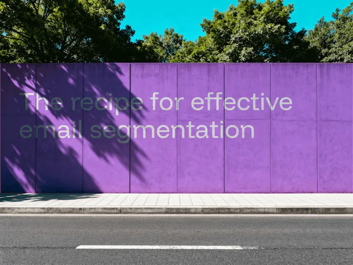 La receta para una segmentación eficaz del marketing por correo electrónico