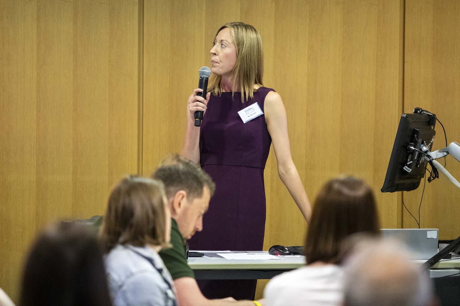 Workshop speaker Ria Bernard