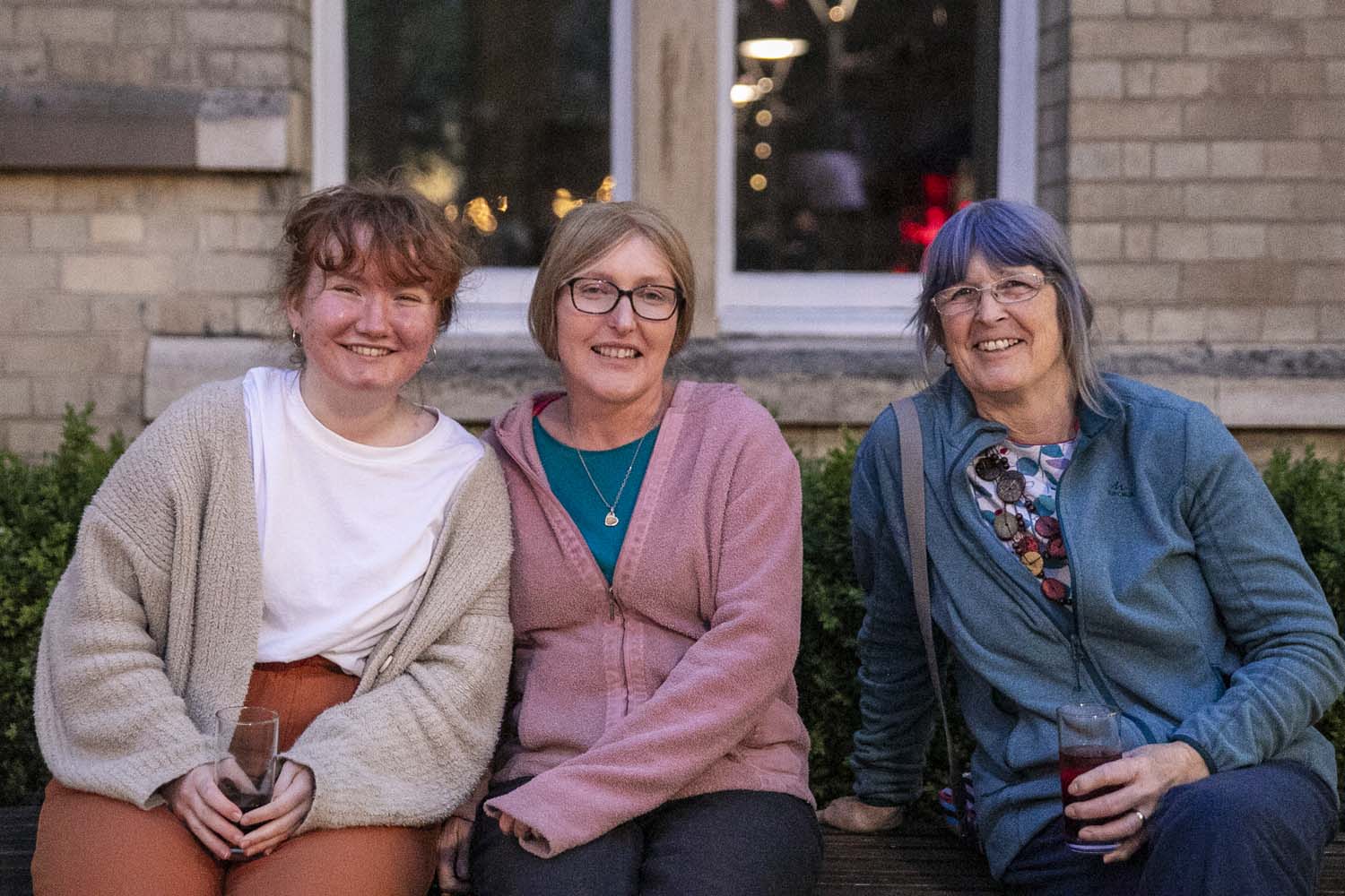 BBQ Wendy Ronaldson & 2 other women