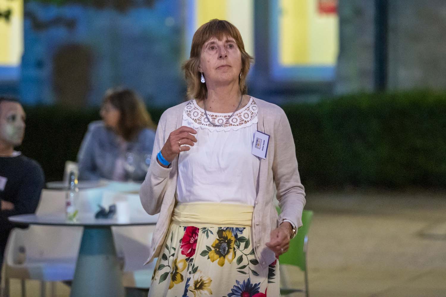 BBQ Woman standing