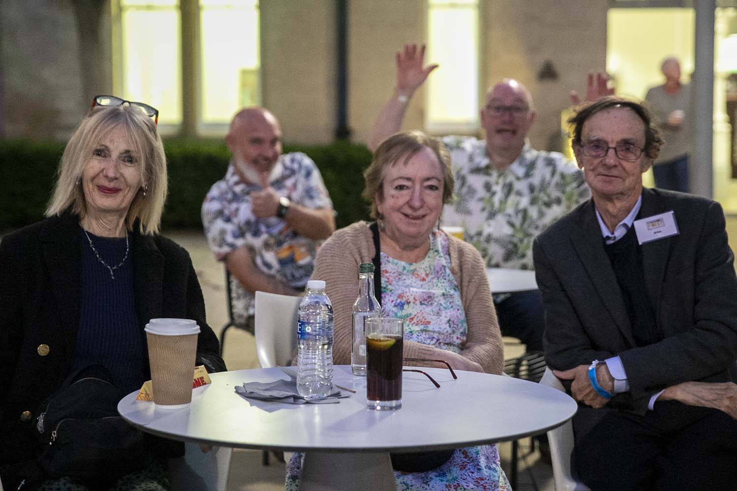 BBQ table Pat Shiels, Maria Larkin & Bryan Norman