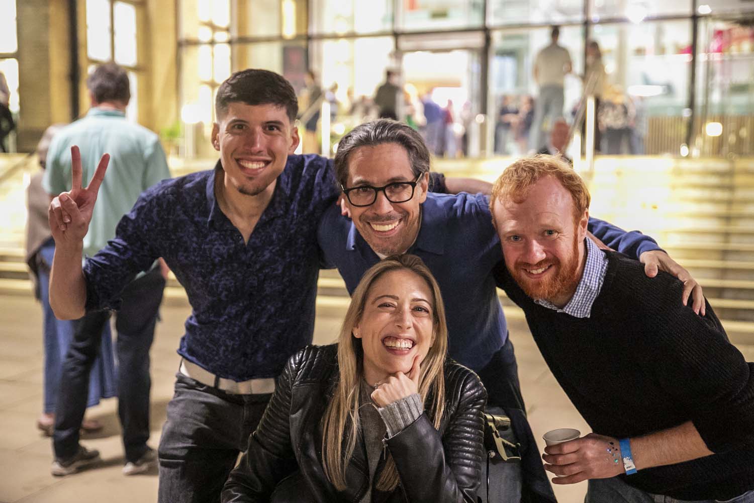 BBQ Ramdeep, Kristel Kubart & partner & Patrick Campbell