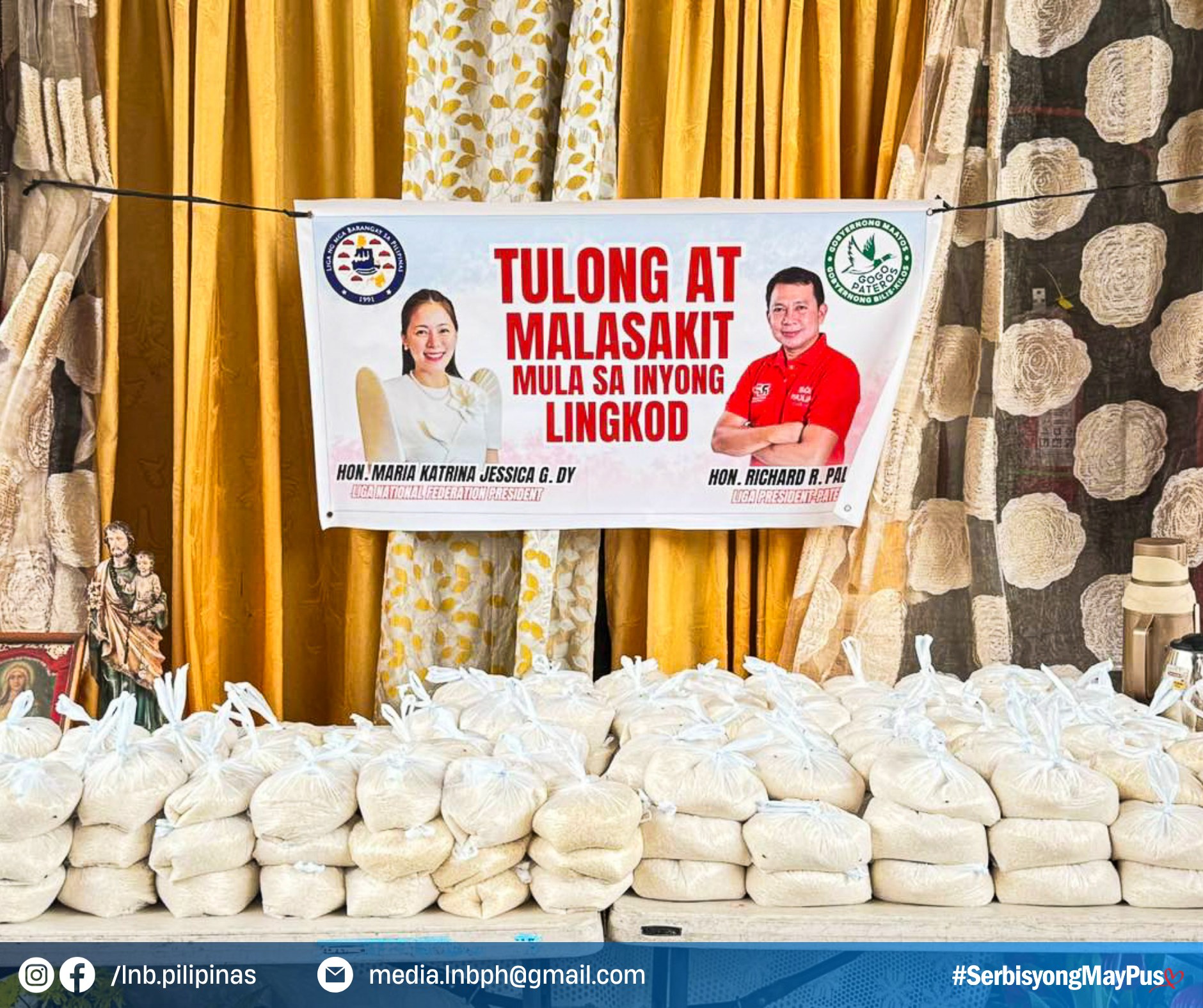 President Richard Palican Extends Aid to Pateros Communities Affected by Emong