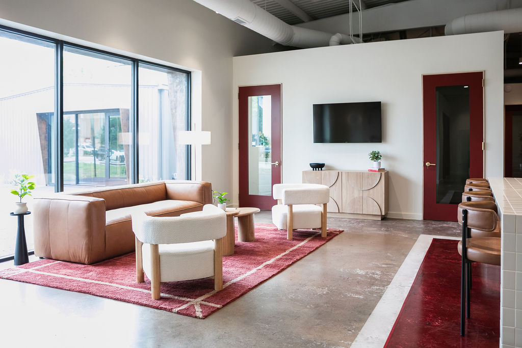 The lounge at Junto House
