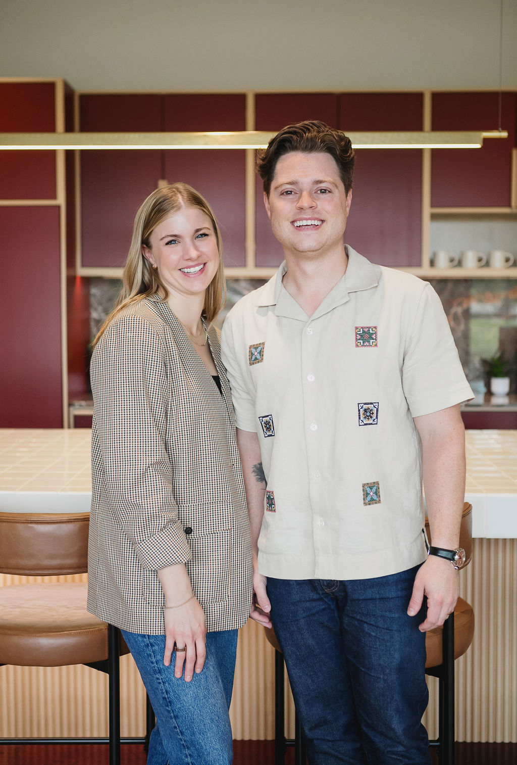Andy and Morgan Sommer, co-founders of Junto House