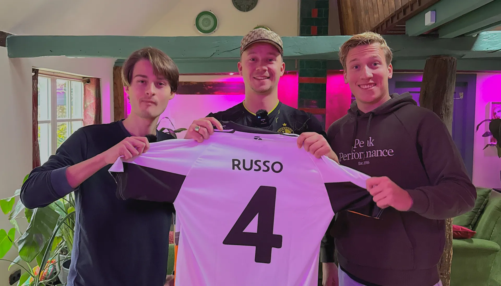 Foto van Simon en Maurice van De Marketing Tandem samen met Russo