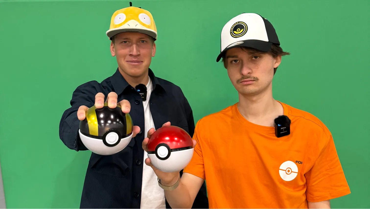 Simon en Maurice in pokemonvideo van De Marketing Tandem