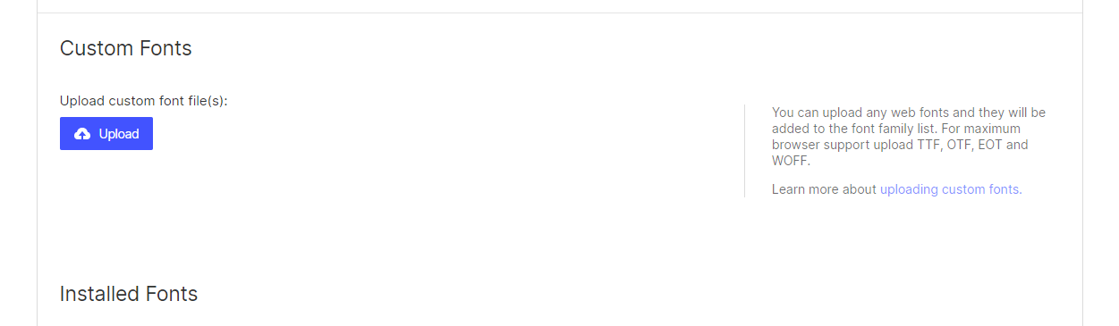 Custom Fonts - Devtech X Webflow Template