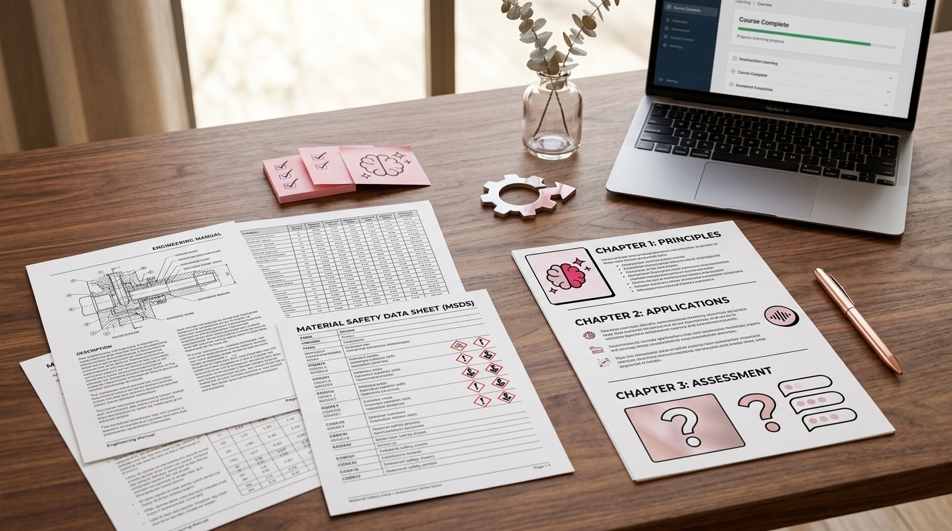 microlearning from complex docs