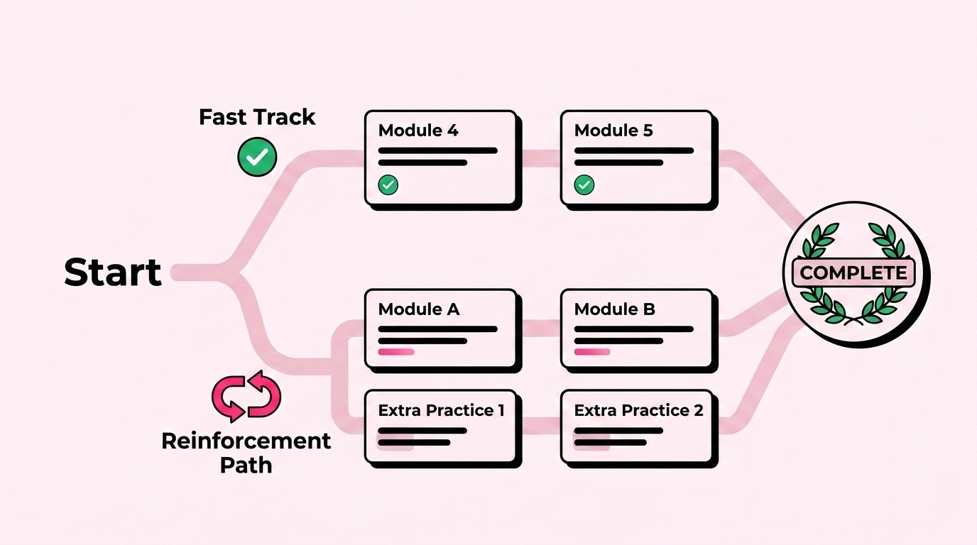 microlearning adaptive path