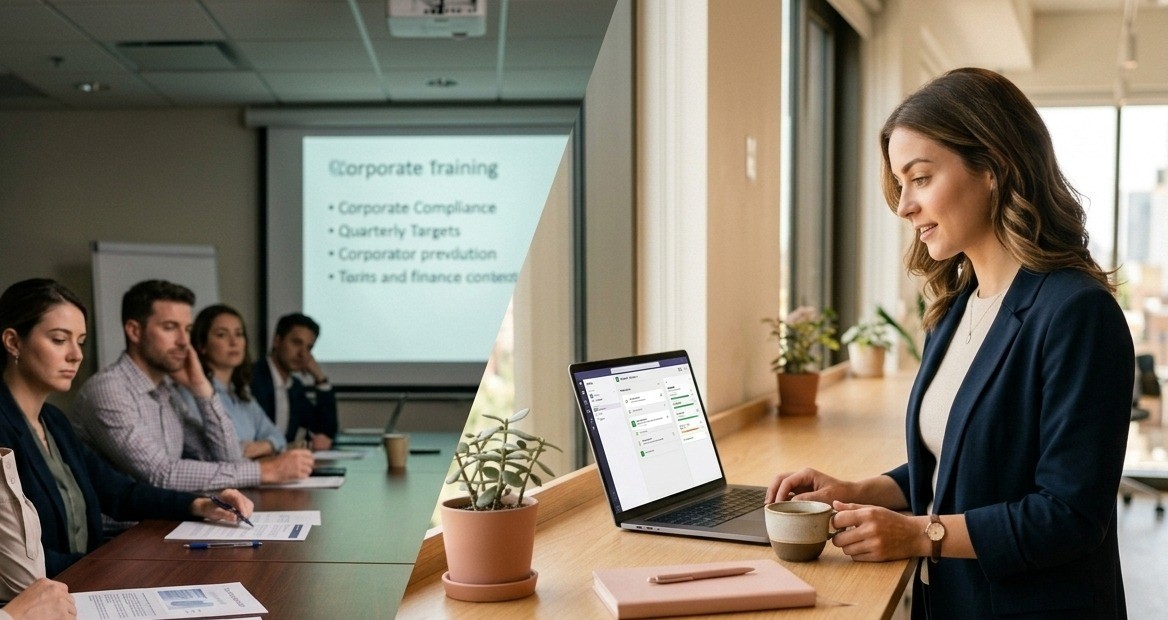 traditional learning vs microlearning