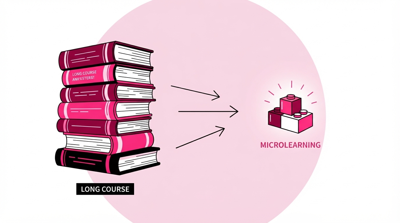 course to microlearning transition