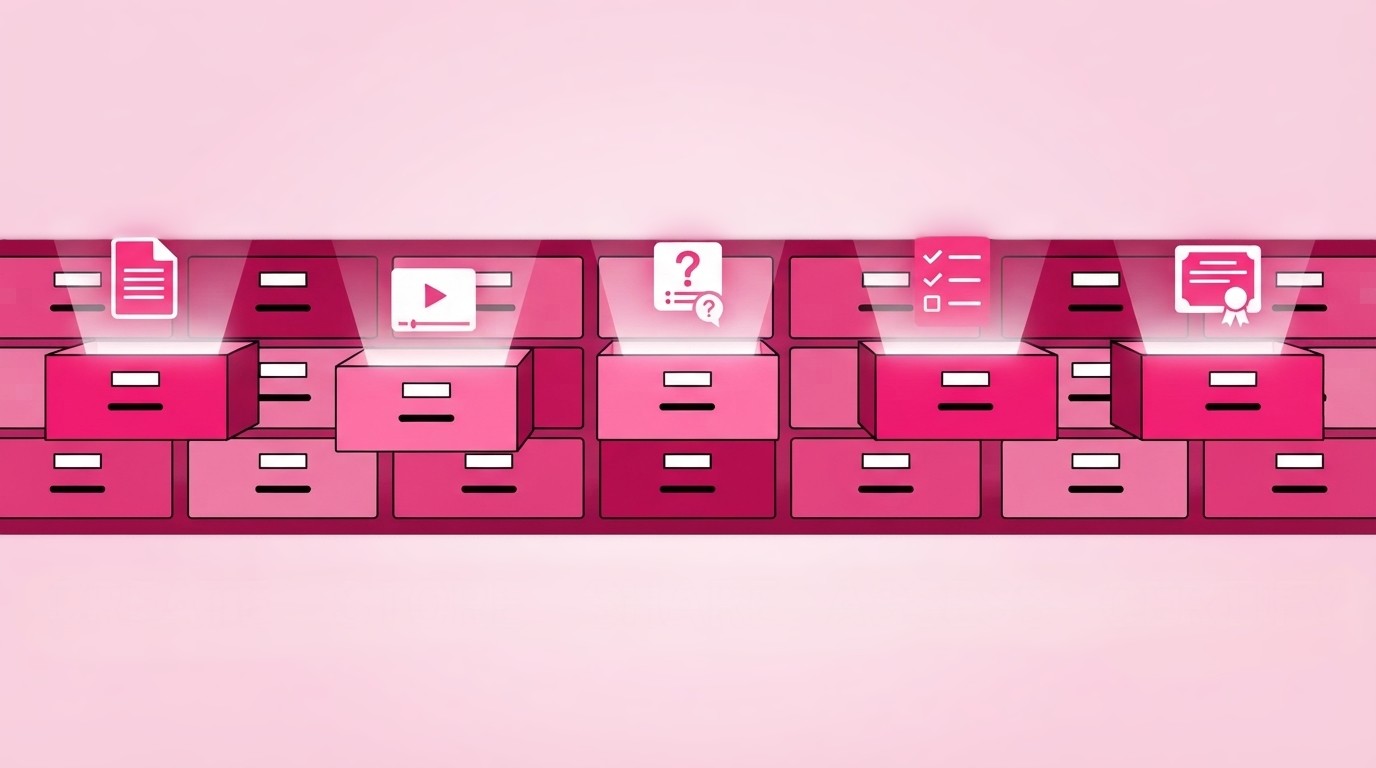 microlearning library architecture