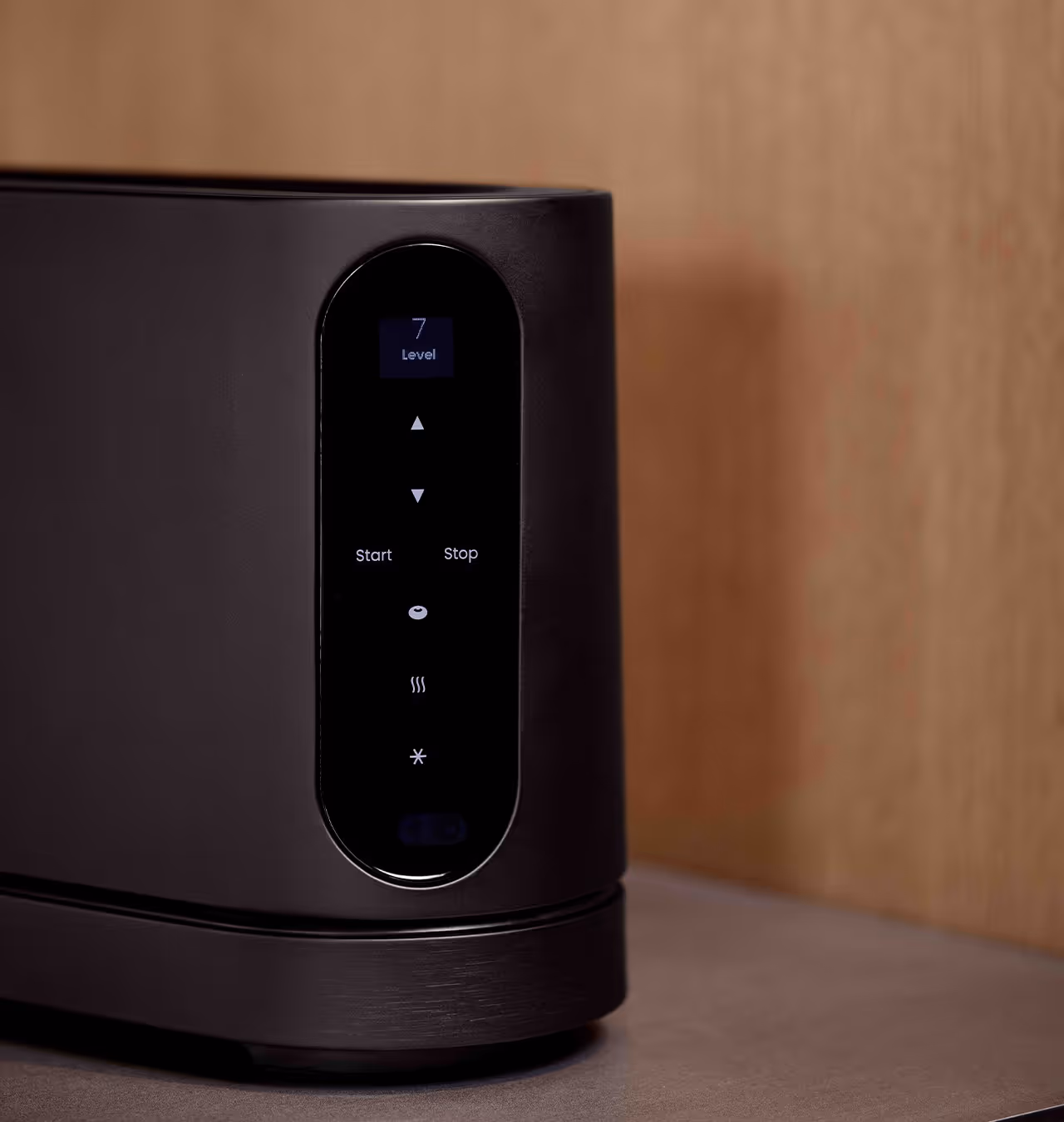 Jacob Jensen Long Slot Toaster, black