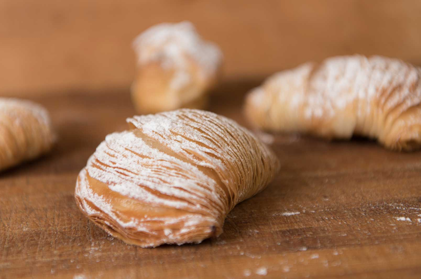 Mehrere Gipfelis serviert