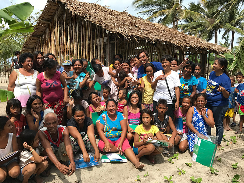 image of humanitarian aid activities