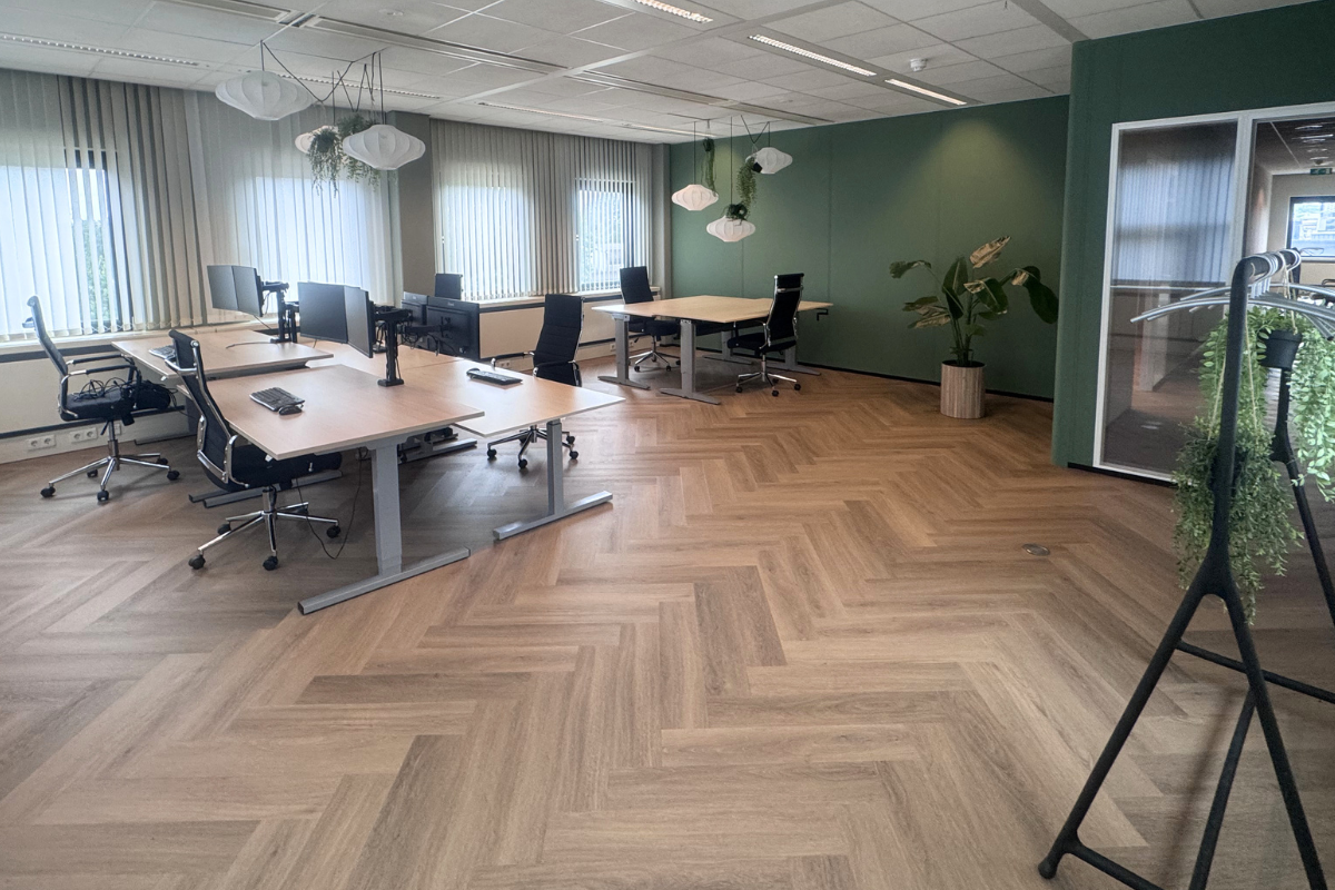 Urban Jungle kantoor bij Lekr Werken