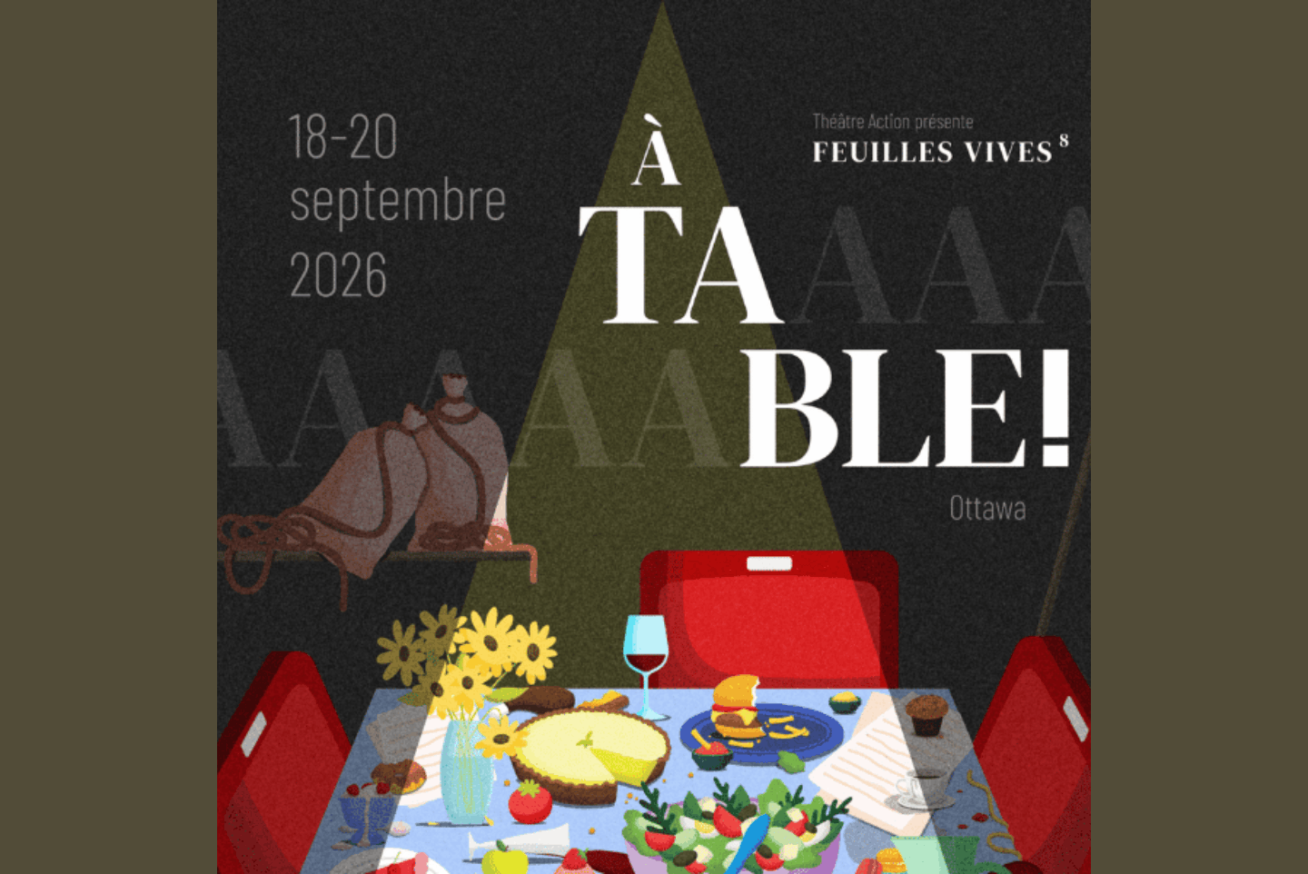 FEUILLES VIVES ⁸ – À TABLE!