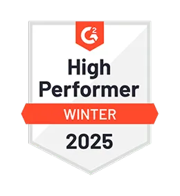 MyOperator's industry recognition badges and customer ratings