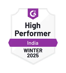 MyOperator's industry recognition badges and customer ratings