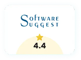 MyOperator's industry recognition badges and customer ratings