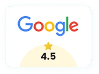 MyOperator's industry recognition badges and customer ratings