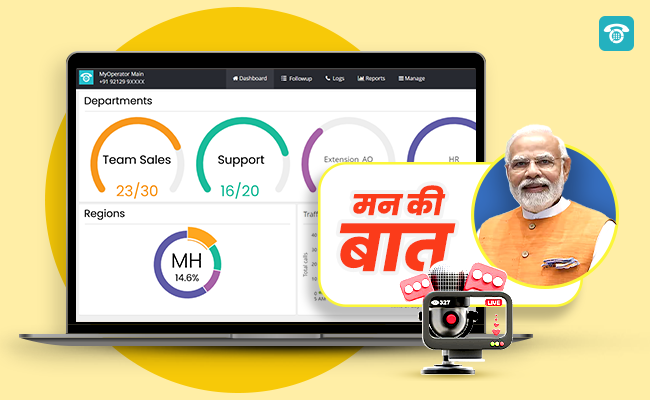 Mann Ki Baat Campaign with Myoperator