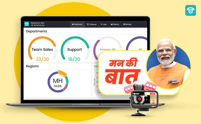 Mann Ki Baat Campaign with Myoperator