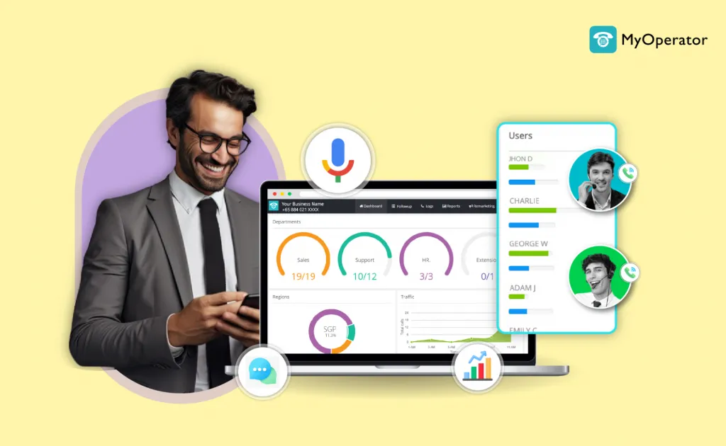Cloud communication for business