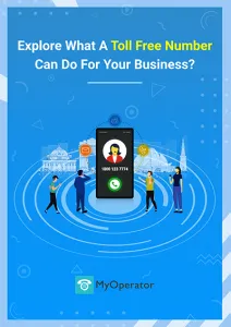 Toll free number playbook by MyOperator