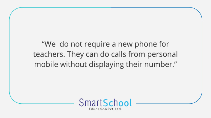 Feedback from Smart School on using MyOperator outgoing service