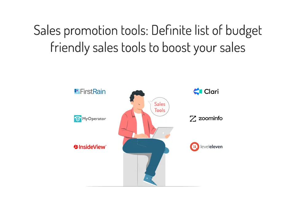 Sales promotion tools - Budget friendly tools to boost your sales [Listed by MyOperator]