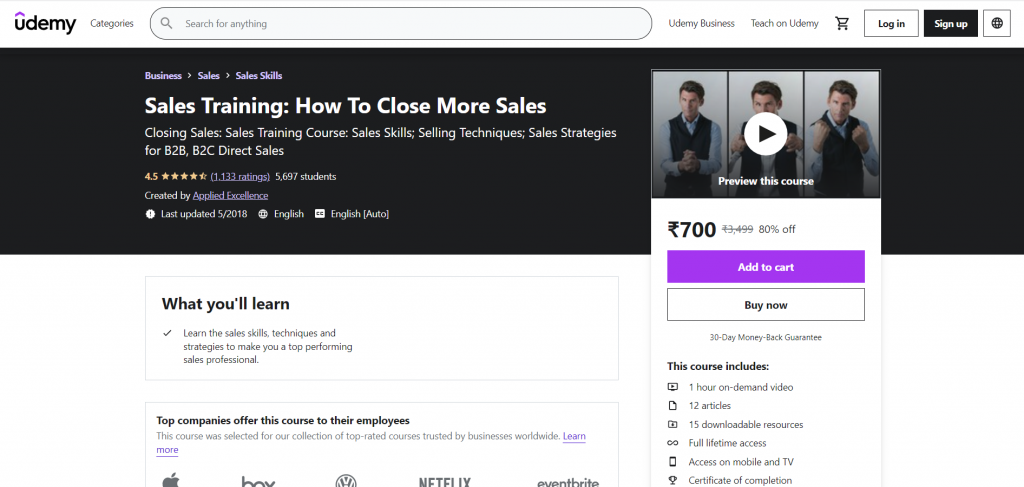 11 Best Online Sales Courses To Upgrade Your Selling Skills [Free + Paid]