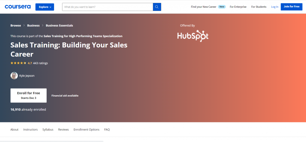 11 Best Online Sales Courses To Upgrade Your Selling Skills [Free + Paid]