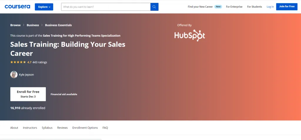 11 Best Online Sales Courses To Upgrade Your Selling Skills [Free + Paid]