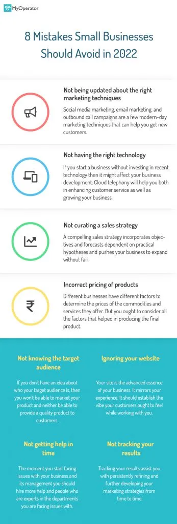 Small Business Mistakes To Avoid in 2022