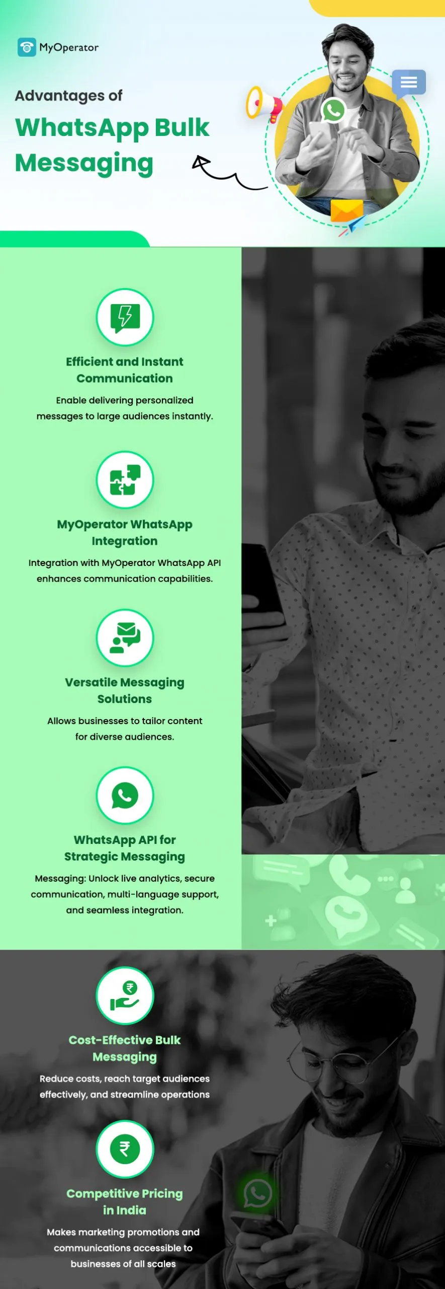 Advantages of WhatsApp Bulk Messages