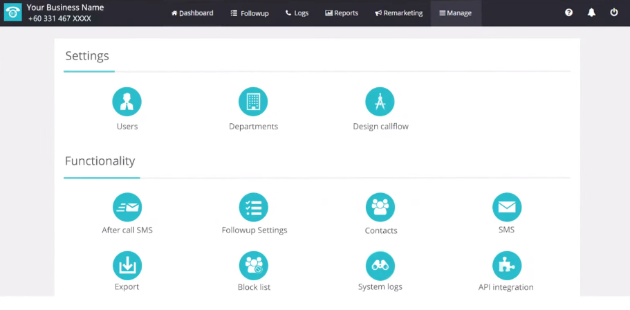 MyOperatos call management solution