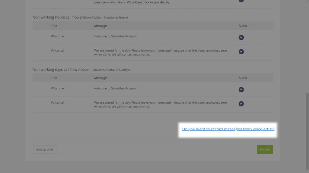 personalized message by MyOperator