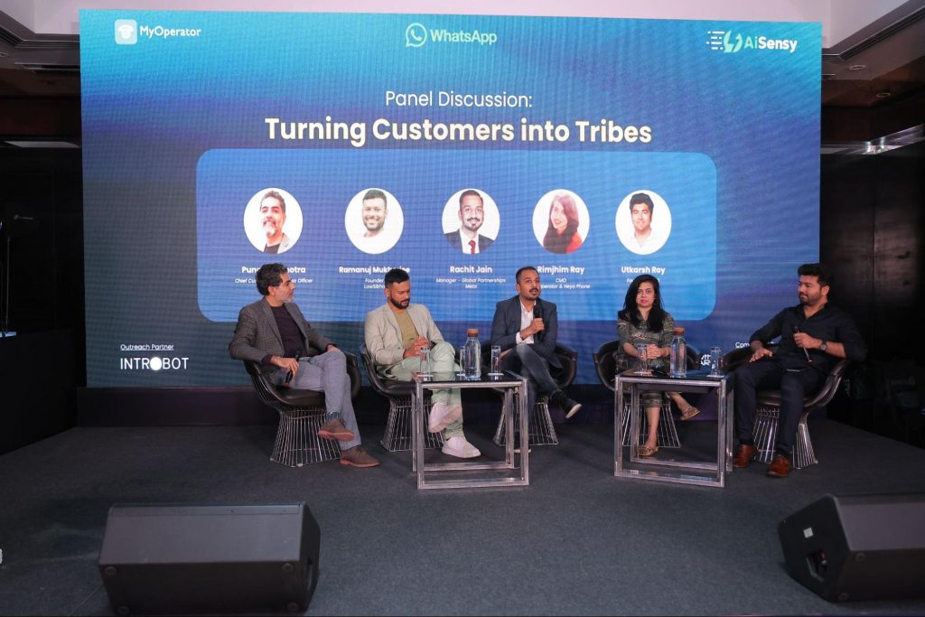 Meta and MyOperator addressing audience