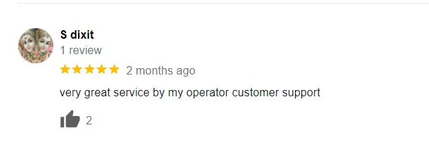 GMB positive review