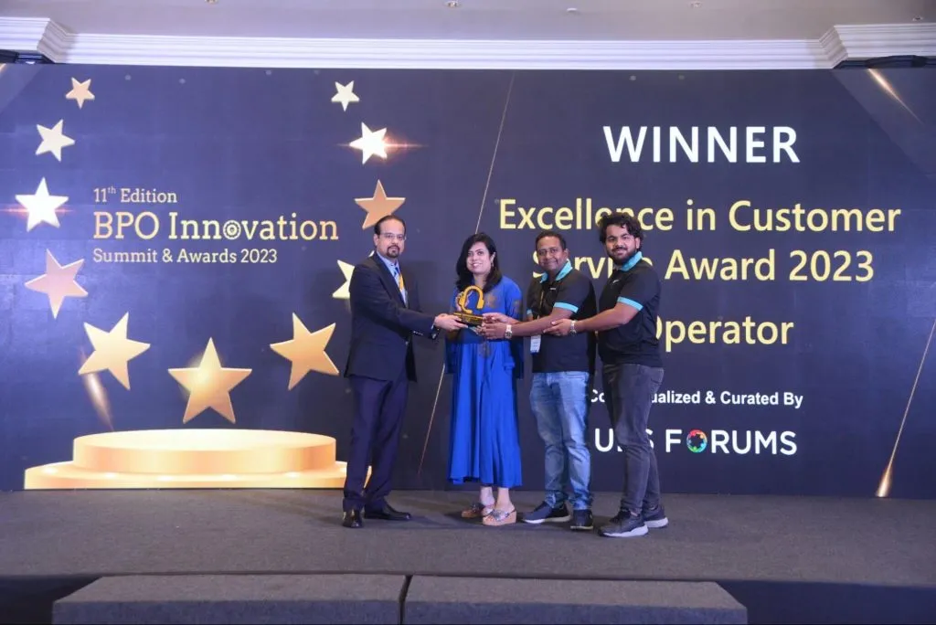 Excellence In Customer Service