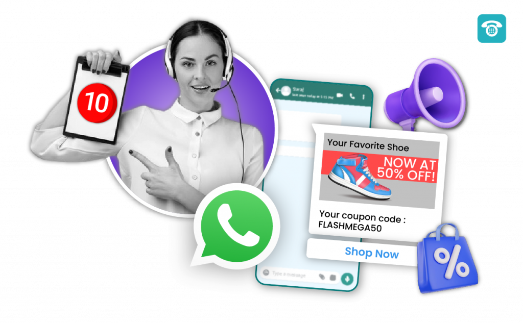 MyOperator whatsapp marketing campaign