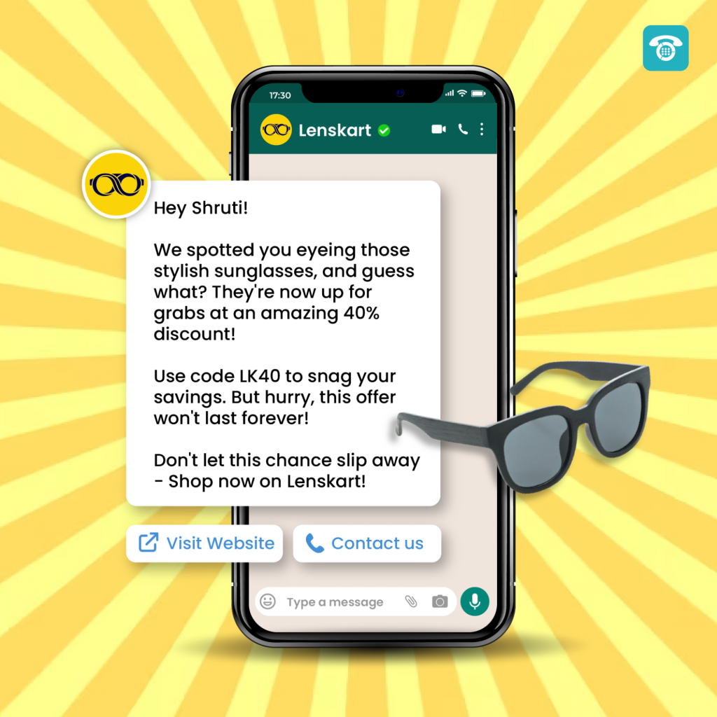 MyOperator customize messages