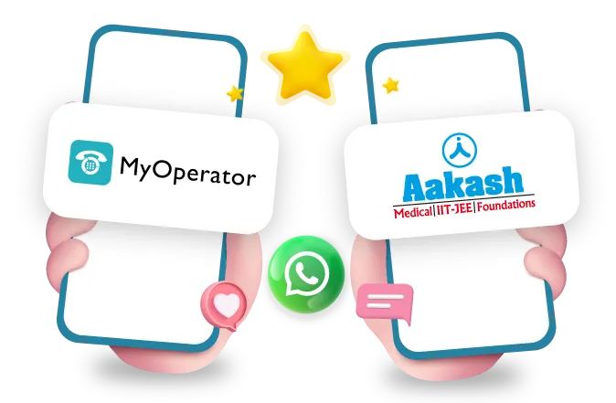 Askash and MyOperator Whatsapp business solution