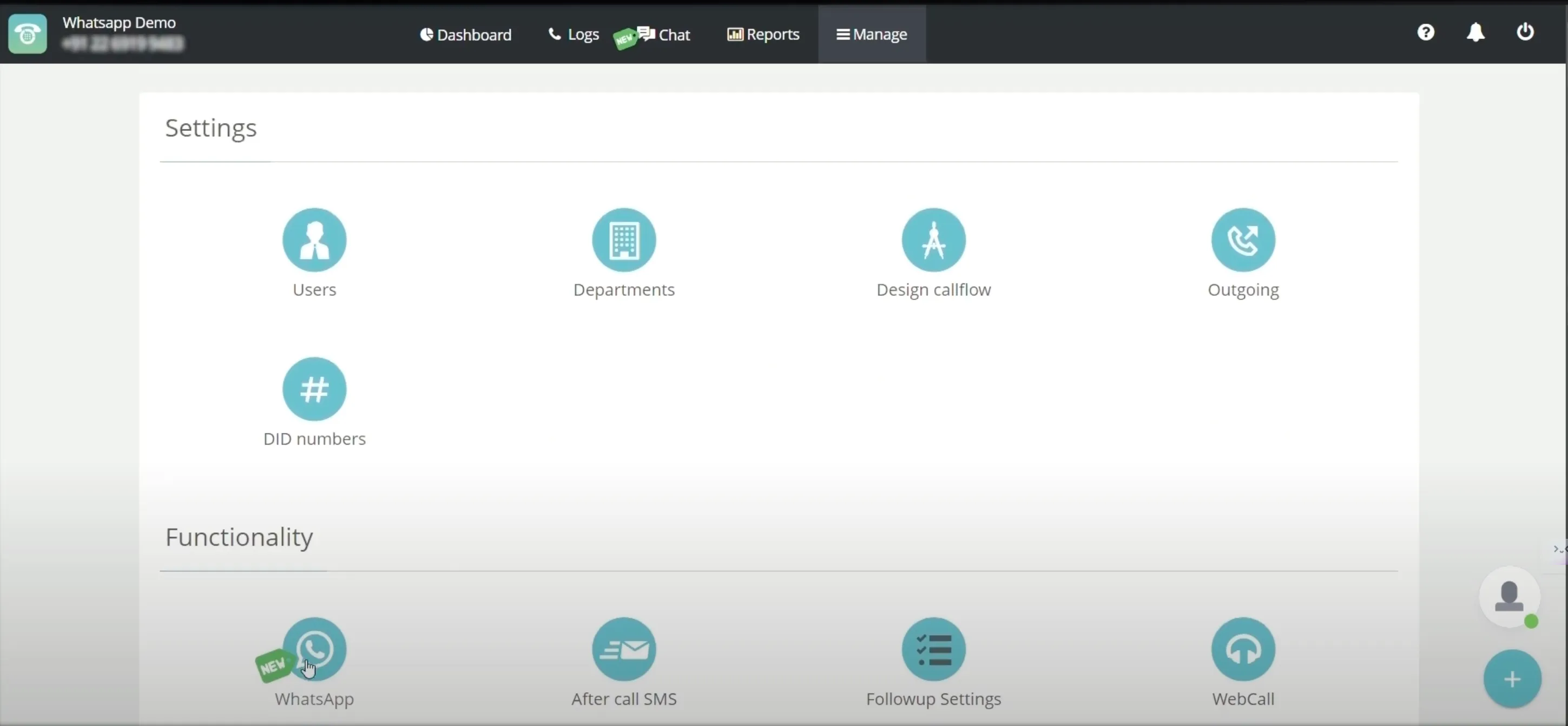 Access the Campaigns Section