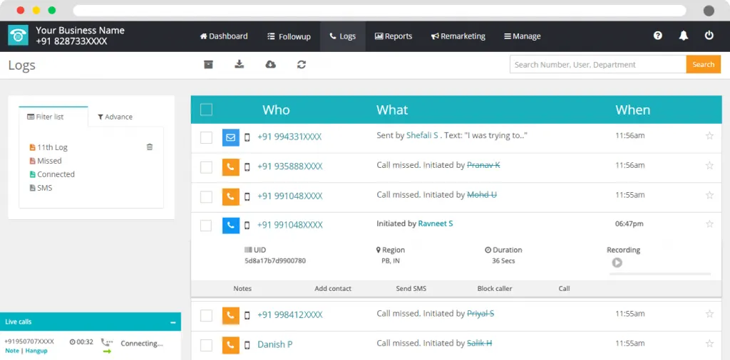 MyOperator Virtual Number for Business