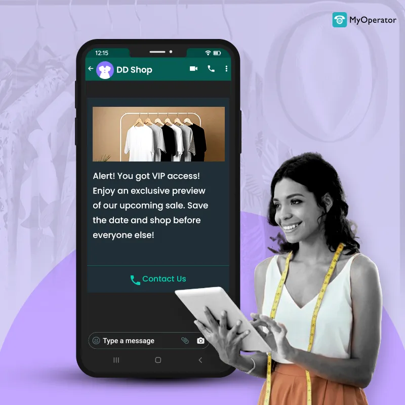Clothing Offer WhatsApp business  Templates 